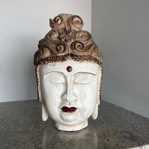 Buddha head decor